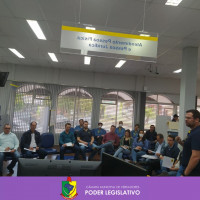 Reunião nas dependências do Banco do Brasil, agência de Planalto/RS